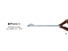 iPhone Air - jau greitai!