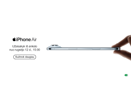 iPhone Air - jau greitai!