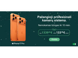 iPhone 17 Pro - nuo 1339 Eur