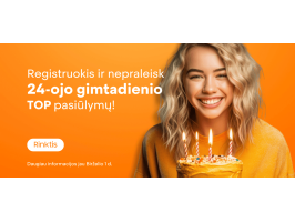 Gimtadienis - jau greitai!