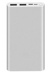 Xiaomi nešiojama baterija 10000mAh, sidabrinė