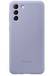 Samsung Galaxy S21+ silikoninis dėklas, violetinis