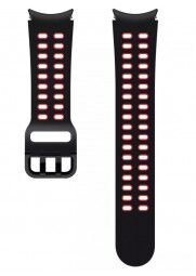 SAMSUNG Galaxy Watch4 sportinis dirželis 20mm M/L, juodas