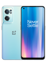 OnePlus Nord CE 2 5G ekranas ir nugarele mėlynos spalvos