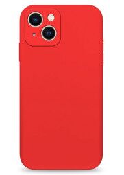 iPhone 13 silikoninis dėklas raudonas