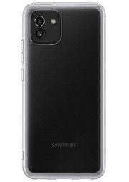 Galaxy A03 4G skaidrus silikoninis dėklas