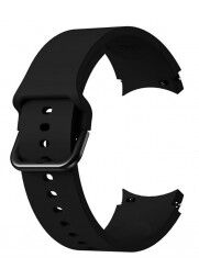silikoninis dirželis Samsung Galaxy Watch 4 juodas