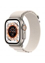 Apple_Watch_Ultra_Cellular_49mm_Titanium_Starlight_Alpine_Loop_34FR_Screen__USEN