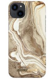  IDEAL OF SWEDEN dėklas iPhone 14 Plus Golden Sand Marble