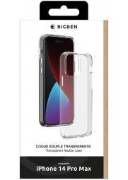 BigBen skaidrus silikoninis Iphone 14 Pro Max apsauginis dėklas, 1 nuotrauka