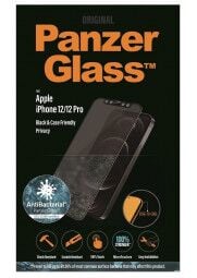 UEF Privacy grūdintas apsauginis stikliukas iPhone 12 | 12 Pro
