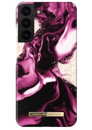 IDEAL OF SWEDEN dėklas Samsung Galaxy S22+ Golden Ruby Marble