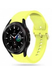 silikoninis dirželis Samsung Watch4 | 5 | 5Pro geltona