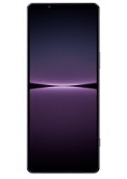  Sony 1 IV violetines spalvos ekranas
