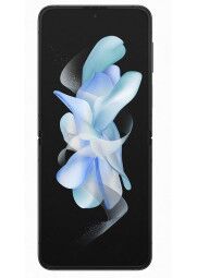  Samsung Z Flip4 is priekio atlenktas grafito spalva