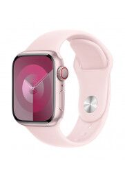 Apple Watch Series 9 GPS+Cellular 41mm Pink Aluminium Case with Light Pink Sport Band 