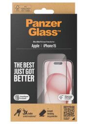 PANZERGLASS grūdintas apsauginis stikliukas iPhone 15