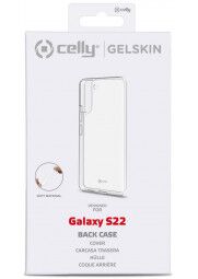 Celly Samsung Galaxy S22 skaidrus silikoninis dėklas