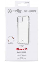 Celly  iPhone 13 silikoninis dėklas Clear (skaidrus), 1 nuotrauka
