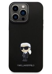 KARL LAGERFELD silikoninis dėklas iPhone 15 Pro Max