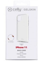 Celly iPhone 11 apsauginis silikoninis dėklas Clear (skaidrus) , 1 nuotrauka