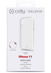 Celly iPhone 11 apsauginis silikoninis dėklas Clear (skaidrus) , 1 nuotrauka