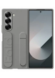 Samsung Galaxy Fold6 silikoninis dėklas su dirželiu, 1 nuotrauka