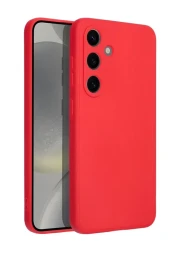 Smart Samsung Galaxy S25 Ultra soft silikoninis dėklas, raudona, 1 nuotrauka