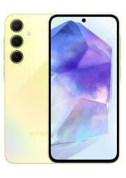 Samsung Galaxy A55 geltona spalva 1 nuotrauka