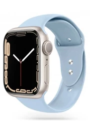 Techprotect Apple Watch 38 | 40 | 41 mm silikoninis dirželis, melsvas, 1 nuotrauka