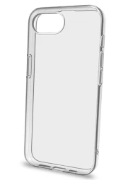 Celly iPhone 16e skaidrus silikoninis dėklas, skaidri, 1 nuotrauka