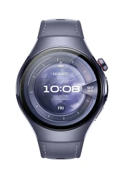 Huawei Watch 5 išmanusis laikrodis. 46mm. violetinė odinė apyrankė, 1 nuotrauka