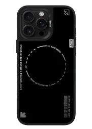  ... Benks iPhone 16 Pro Max Dinamic Minimalist dėklas, juoda, 1 nuotrauka