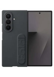 Samsung Galaxy Fold7 silikoninis dėklas su kojele, 1 nuotrauka