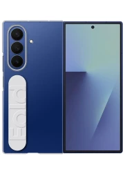 Samsung Galaxy Fold7 skaidrus dėklas su dirželiu, 1 nuotrauka