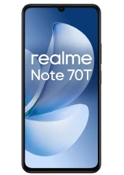 Realme Note 70T ismanusis telefonas, 256GB, juodas, 1 nuotrauka