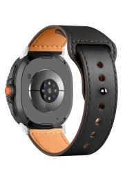 Techprotect Samsung Galaxy Watch8 Watch8 Classic naturalfit odinis dirželis, juoda, 1 nuotrauka