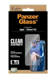 Panzerglass iPhone 17 Air stikliukas, skaidri, 1 nuotrauka