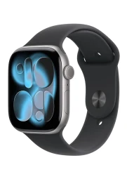 Apple Watch 11 GPS 46mm Gray Aluminium Case with Sport Band S/M, 1 nuotrauka