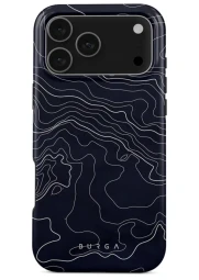 Burga Drifting Shores - Line Art iPhone 17 Pro Max Case apsauginis dėklas