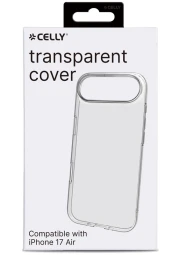 Celly iPhone Air skaidrus silikoninis dėklas, skaidri, 1 nuotrauka