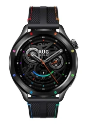 Xiaomi Watch S4, juodas su austiniu diržellu, 1 nuotrauka