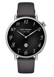 Xiaomi Watch S4 41mm, juodas su guminiu diržellu, 1 nuotrauka