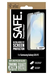  Safe Samsung Galaxy S25 FE stikliukas, skaidri, 1 nuotrauka