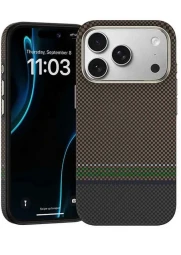 Benks iPhone 17 Pro Max Armor Pro Prestige Kevlar dėklas,1 nuotrauka