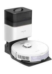 Roborock S8+ baltas robotas siurblys, iš šono