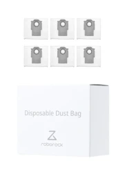 Roborock dulkių maišeliai 8.02.0216 (6vnt.), balta, 1 nuotrauka
