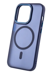 Smart Samsung Galaxy A57 Frozen MagSafe dėklas, tamsi mėlyna, 1 nuotrauka