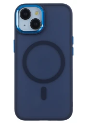 Smart Samsung Galaxy A57 Frozen MagSafe dėklas, tamsi mėlyna, 1 nuotrauka