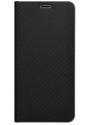 Smart Samsung Galaxy A37 Luna Book Carbon dėklas, nuotrauka 1